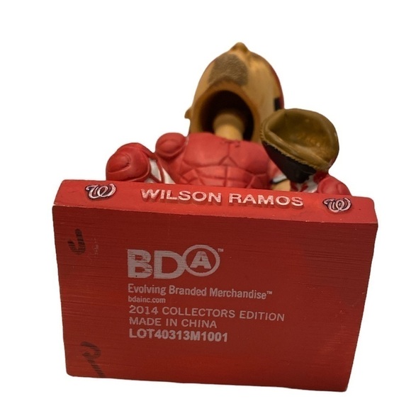 Washington Nationals Collectible 2014 Wilson Ramos Bobblehead PNC Bank Series - Picture 5 of 7